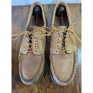 NICE Vintage Sebago Campside's Mens Brown Preppy Deck Boat Leather Shoes 11